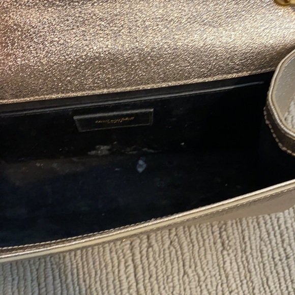 Priced to sell! Saint Laurent Monogram YSL Medium Grain de Poudre Chain Bag. - Picture 6 of 9